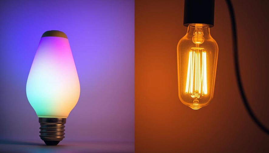 Lámparas LED vs. Incandescentes: ¿Cuál es la diferencia? 